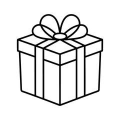gift box isolated on white
