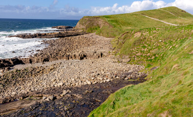 landscape Cliffs, Ireland. Wild Atlantic Way.