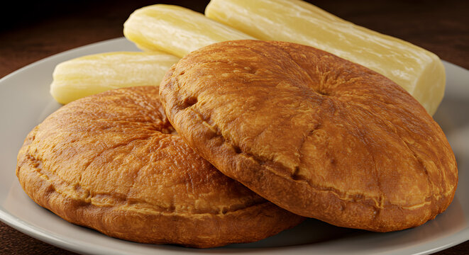 Authentic Bolivian Sonso and Yuca: A Savory Culinary Delight on Display