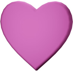 pink valentine heart