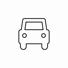car drive icon sign vector