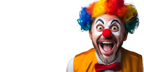 April Fools' Day Prankster with Funny Expression, laughter, fun, joy, happiness