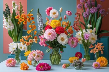 Lively Spring Exhibition: A Vibrant Presentation of Florals and Nature's Liveliness