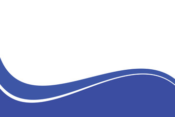 abstract blue wave background