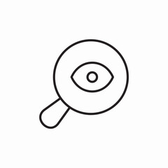 view search icon sign vector