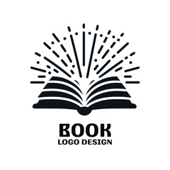Book Vector Logo Design