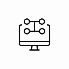 computer science icon sign vector