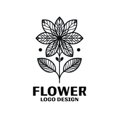 Flower Vector Logo Design