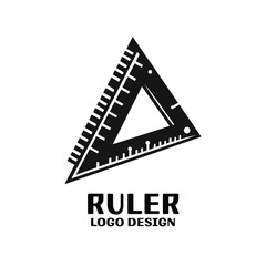 Ruler Vector Logo Design