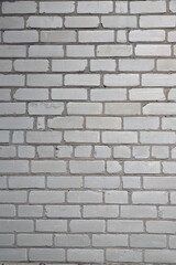 white brick wall background, texture
