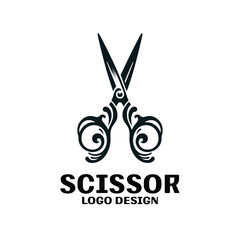 Scissor Vector Logo Design