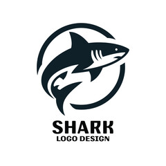 Shark Vector Logo Design