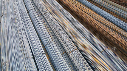 Armature stacked in warehouse