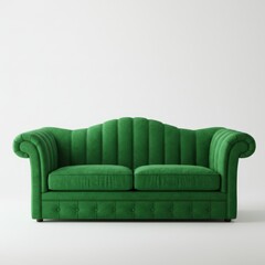 Fototapeta premium sofa on a white background