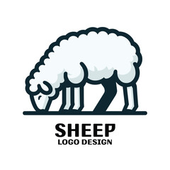 Sheep Vector Logo Design