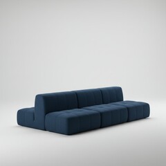 Fototapeta premium sofa on a white background
