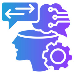 Practice Understanding glyph gradient icon