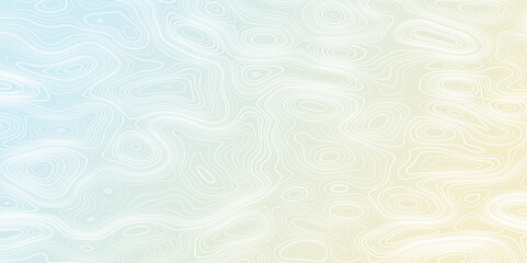 Abstract topo contour map on colourfull background, Topographic contour lines. Seamless pattern with lines Topographic map. Geographic mountain relief diagram line wave carve design