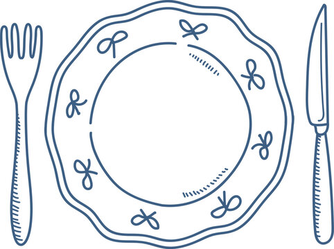 Elegant Table Setting with Cutlery