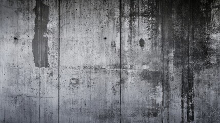 Fototapeta premium Gritty textured concrete wall. Monochrome industrial background