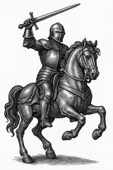 knight on horse