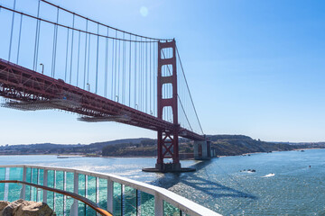 Taken December 9, 2024. Golden Gate Bridge View from a Cruise Ship