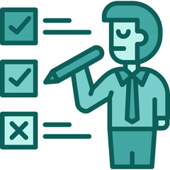 List Of Skills solid icon