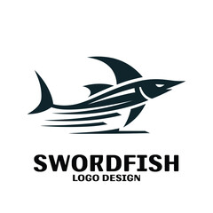 Swordfish Vector Logo Design