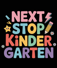 Next Stop Kindergarten Preschool Graduation