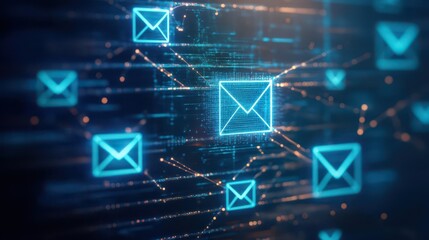 Beware of blue phishing emails in your inbox and use strong passwords to safeguard your online privacy from cyber threats