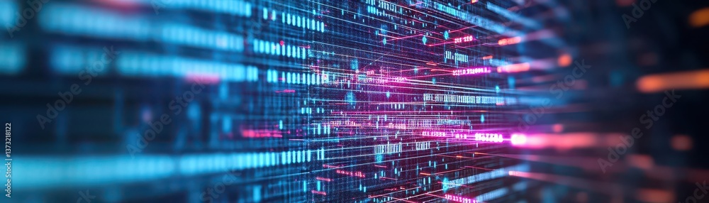 Aufkleber big data science analysis business technology concept on virtual screen