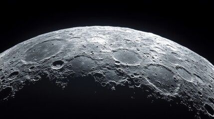 Moon surface. Space background