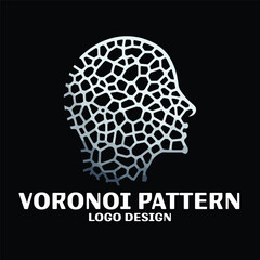 Voronoi Pattern Vector Logo Design