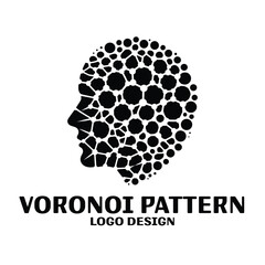 Voronoi Pattern Vector Logo Design
