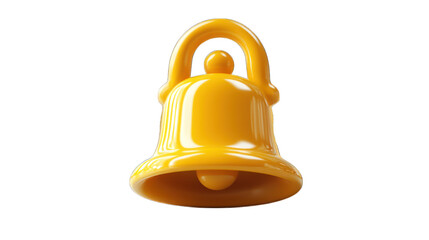 Notification bell icon on a white background