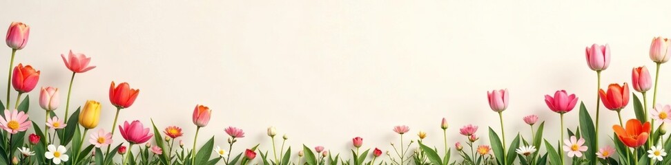 Fototapeta premium Pastel eggshell border, vibrant spring colors, colorful, purple, design