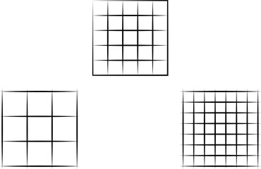 Grid Line Design Element Set