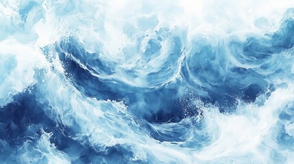 Fototapeta premium Dynamic Ocean Wave Patterns