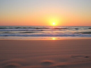 Coastal Serenity - Digital Wallpaper