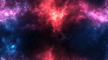 Beautiful nebula with stars in the background creating a stunning cosmic scene that captivates the imagination and inspires awe in outer space