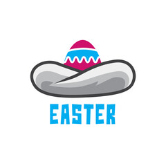 Easter sombrero with egg