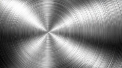 blurry shiny radial aluminum metal grainy noise texture circular brushed silver metallic abstract background