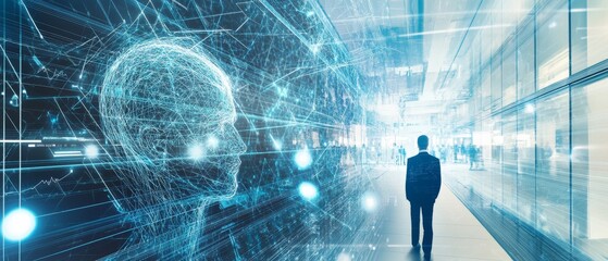 Scientists creating AI driven predictive analytics for personalized medicine, high-tech healthcare facility with real-time patient data processing, High-tech style