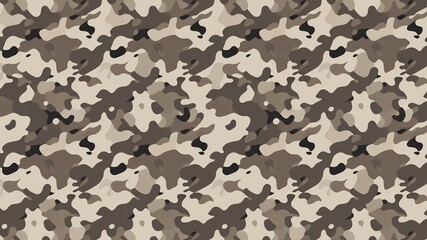 Modern Digital Camo Pattern for Design Projects