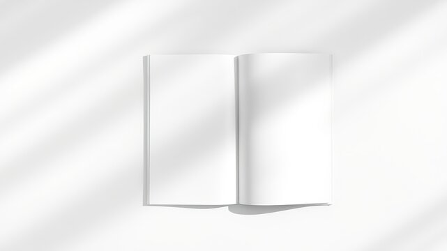 Modern 8.5x11 Magazine Mockup - Blank Design Template