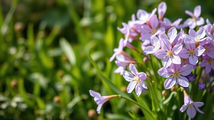Enchanting Purple Springtime Blooms