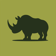 rhino vector illustration