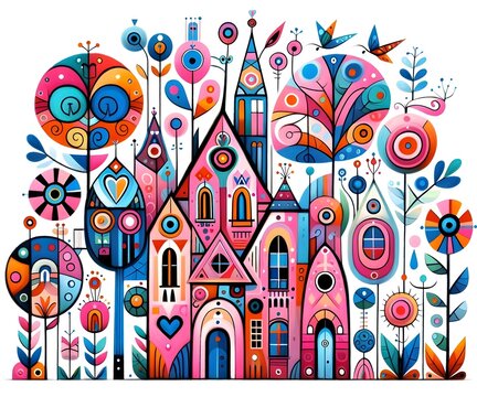 "Pueblito de Corazones: Arquitectura del Amor"