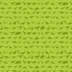 Dinosaure vector animal seamless repeat pattern design background, gift wrap paper