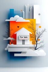 Modern House For Sale Art